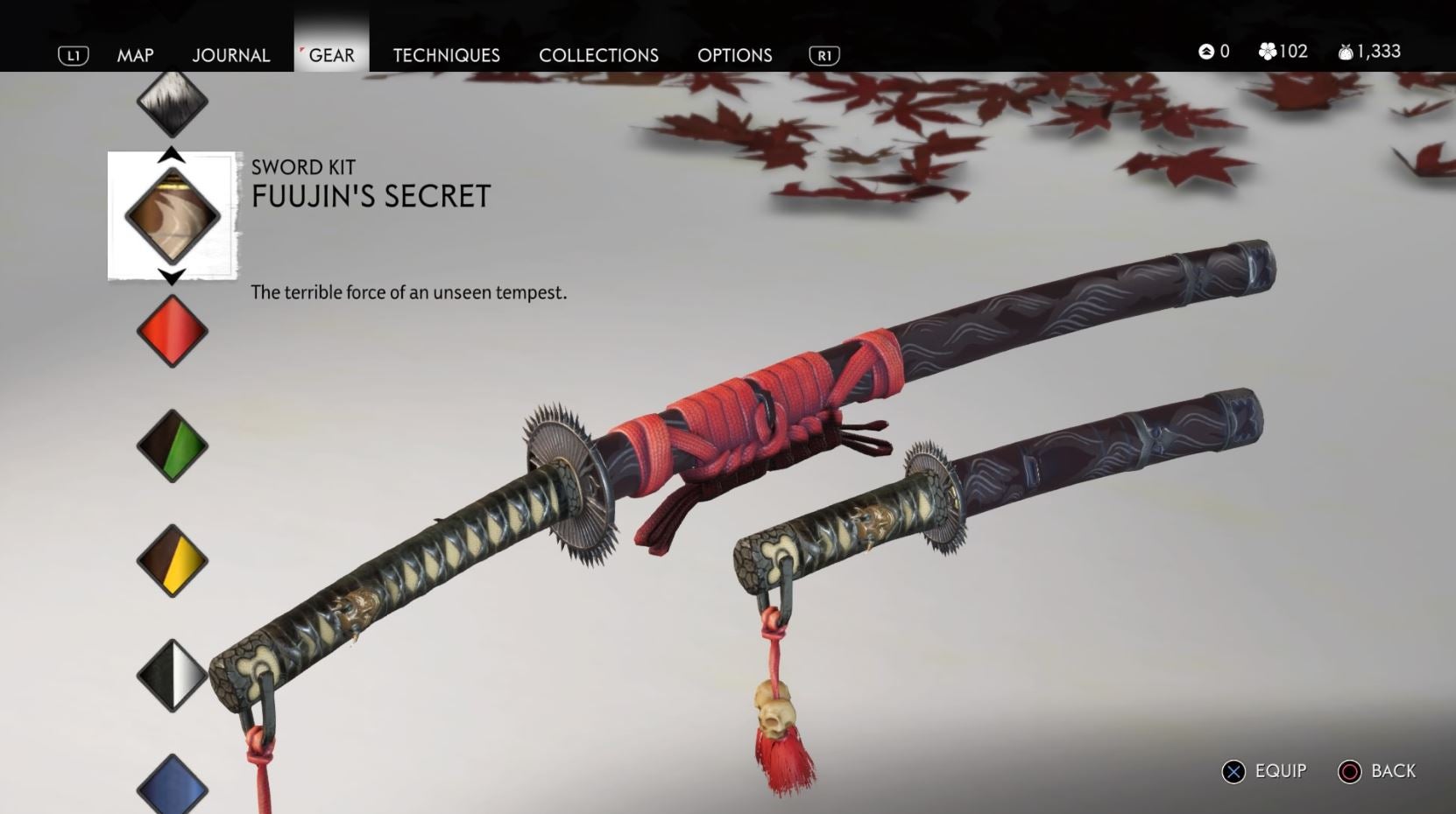Ghost of Tsushima Full map where to find every sword kit, vanity item